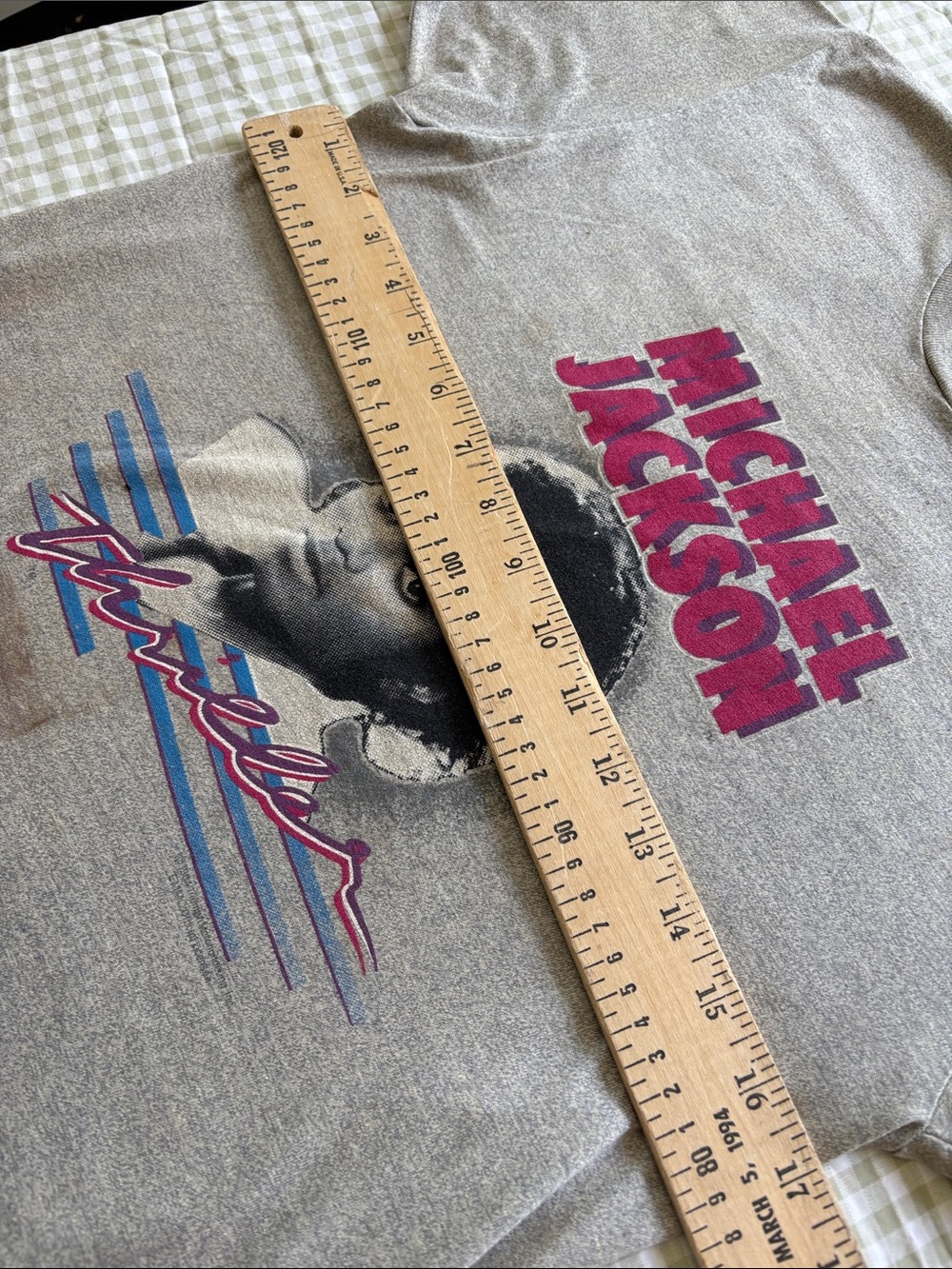 Michael Jackson vintage 1984 thriller single stitch T-shirt - Picture 6 of 9